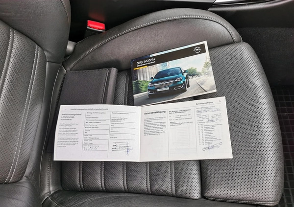 Opel Insignia cena 51000 przebieg: 172000, rok produkcji 2016 z Kolbuszowa małe 781